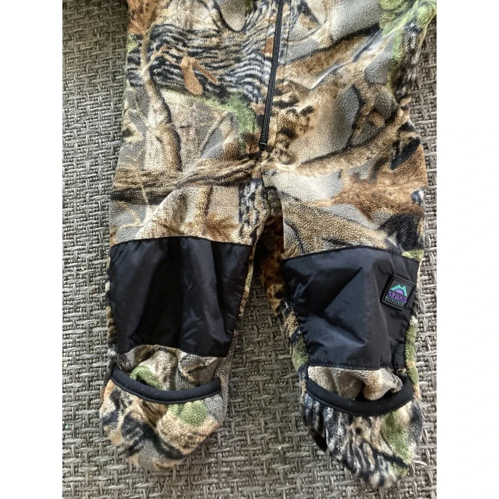 Molehill Baby Toddler Fleece Bunting Suit Size 3-9 Months Camouflage